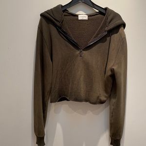 Cotton Citizen cropped hoodie